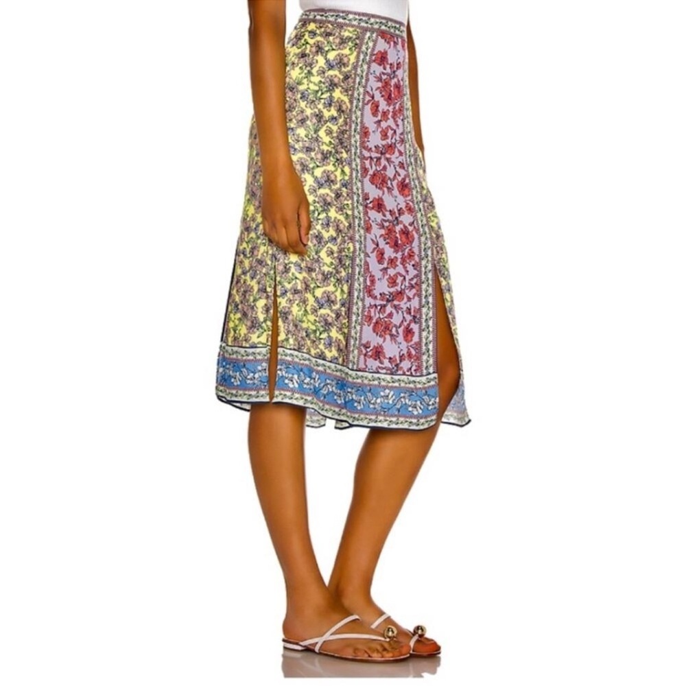 Alice + Olivia Athena Midi Skirt. - Picture 4 of 10